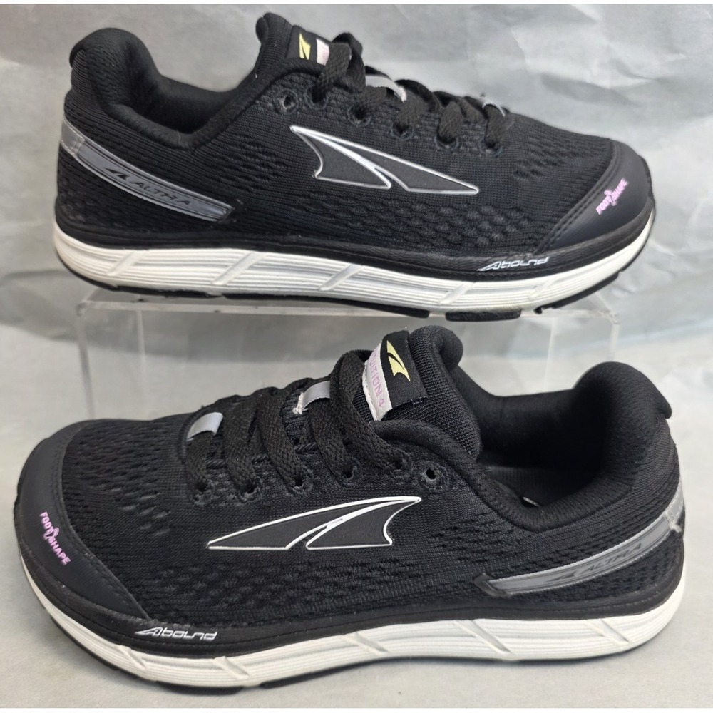 Altra Intuition 4 Shoes Womens (Size 6.5) Black Running Zero Drop AFW1735F6